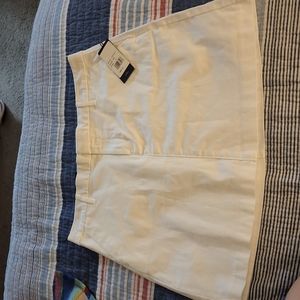 NWT Tommy Hollywood A-line white skirt